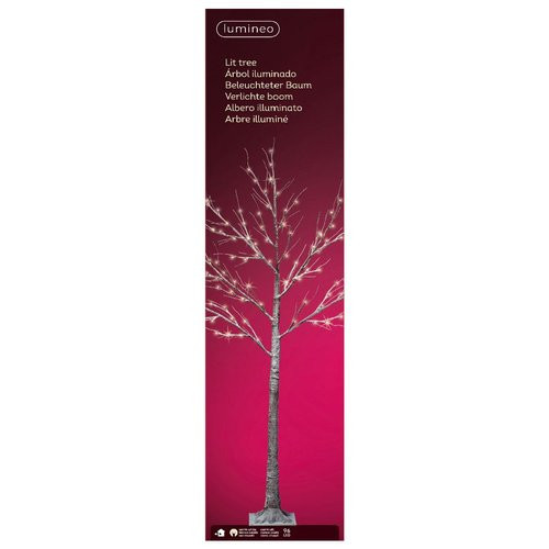 Albero di natale Kaemingk 492350 96 led bianco