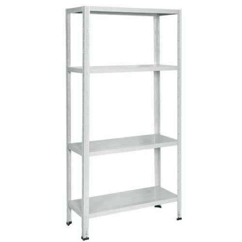 Minieuro Kit scaffali Minieuro 75x30x150 cm Bianco