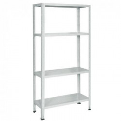 Minieuro Kit scaffali Minieuro 75x30x150 cm Bianco