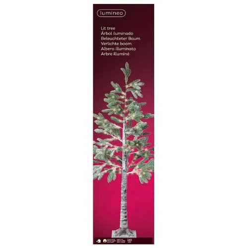 Albero di natale Kaemingk 492371 240 led bianco