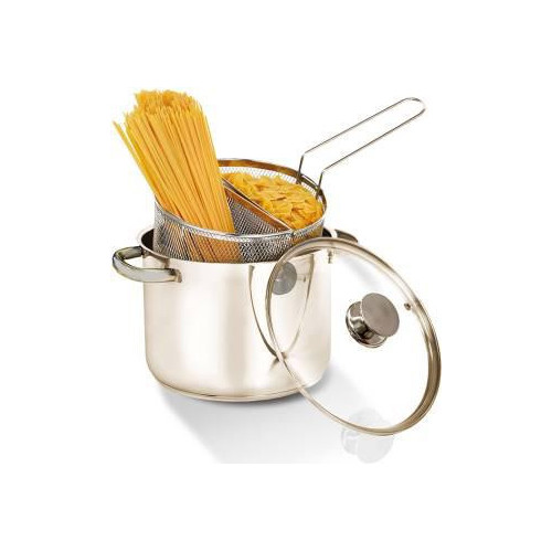 Bialetti - Pastarella, Pentola 22cm, Scolapasta...