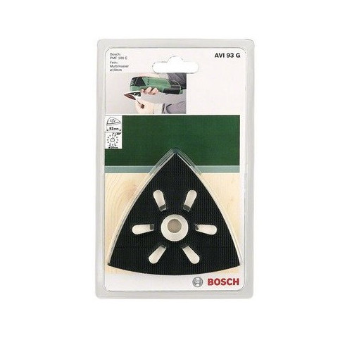 Bosch Piastra di levigatura Delta 93 mm, 1pz...