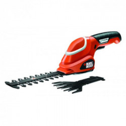 Black+Decker GSL700KIT-QW - Kit Cesoia e Sfoltirami a Batteria, 7V, Cesoia Taglio 10 cm, Sfoltirami Taglio 15 cm