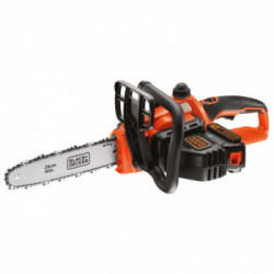 Black+Decker GKC1825L20-QW - Sega a Batteria, 18 V, 2,0 Ah, Barra 25 cm, Capacità Max Taglio 16 cm