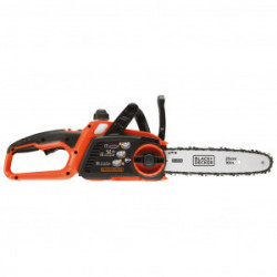 Black+Decker GKC1825L20-QW - Sega a Batteria, 18 V, 2,0 Ah, Barra 25 cm, Capacità Max Taglio 16 cm
