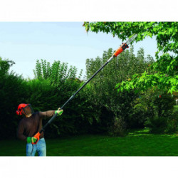 Black+Decker PS7525-QS - Sega Potatrice da Giardino, 800 W, Barra 25 cm, Regolabile fino a 2,7 mt.