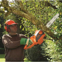 Black+Decker CS2040-QS - Motosega Elettrica, 2000 W, Barra 40 cm, Anti Contraccolpo e Arresto Catena