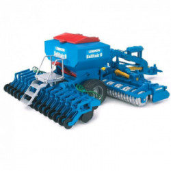Bruder 02026 - Rimorchio Lemken Solitair 9 con Set per la Semina