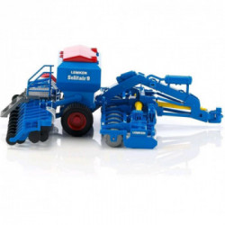 Bruder 02026 - Rimorchio Lemken Solitair 9 con Set per la Semina