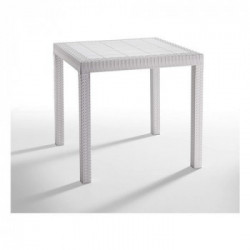 Tavolo da esterno Bica Dallas Bianco 9096