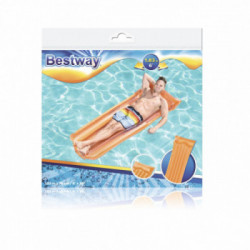Bestway 44013 galleggiante da piscina e da spiaggia Blu, Arancione, Trasparente, Giallo Vinile Materassino galleggiante