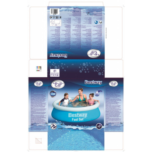 Bestway 57392 piscina fuori terra Piscina...
