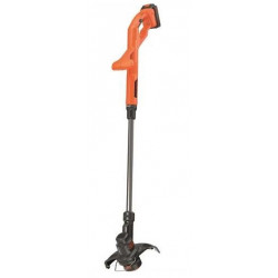 Black+Decker ST182320-QW - Tagliabordi a Batteria, 18 V, 2,0 Ah, Taglio 25 cm, Filo 1,5 mm, Doppia Impugnatura
