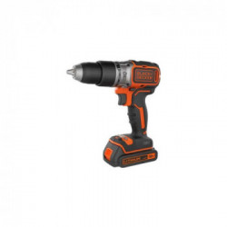 Black Decker BL188KB-QW - Trapano/Avvitatore a Percussione Brushless, 1.5 Ah, 27 W, 18 V, 28.050 colpi/min, 52 Nm, 2 Batterie