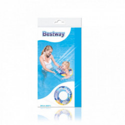 Bestway 36113 galleggiante da piscina e da spiaggia Blu, Arancione, Giallo Salvagente A fantasia Vinile