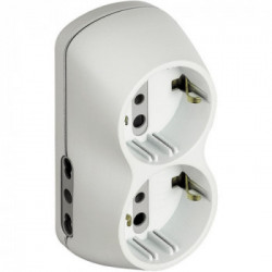 bticino S3614D adattatore per presa di corrente Tipo L (IT) Bianco