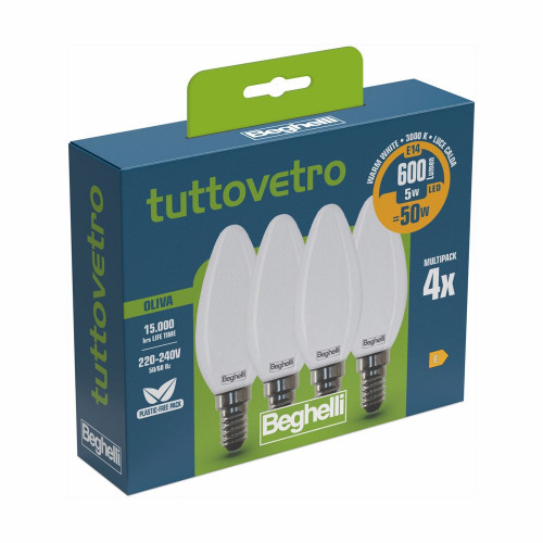Beghelli Tuttovetro Lampadina a risparmio...