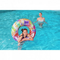Bestway 36084 galleggiante da piscina e da spiaggia Blu, Verde, Rosa Vinile Salvagente