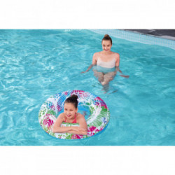 Bestway 36084 galleggiante da piscina e da spiaggia Blu, Verde, Rosa Vinile Salvagente