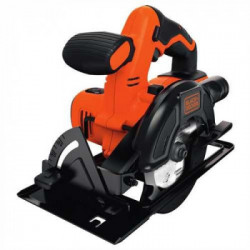 Black Decker BDCCS18-QW - Sega Circolare a Batteria 18 V a Litio, 1.5 Ah, Velocità 3.700 Giri/m, Diametro Lama 140 mm, Lama TCT