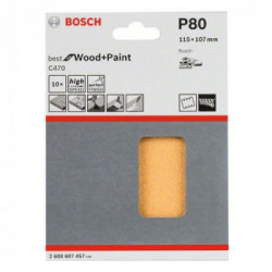 Fogli abrasivi levigatrice Bosch 2608607457