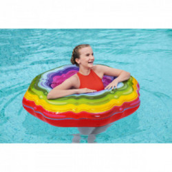 Bestway 36163 galleggiante da piscina e da spiaggia Multicolore Anello di nuoto A fantasia PVC
