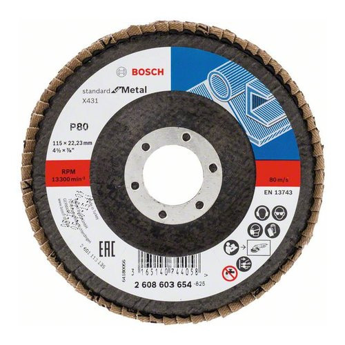Disco lamellare smerigliatrice Bosch 2608603654