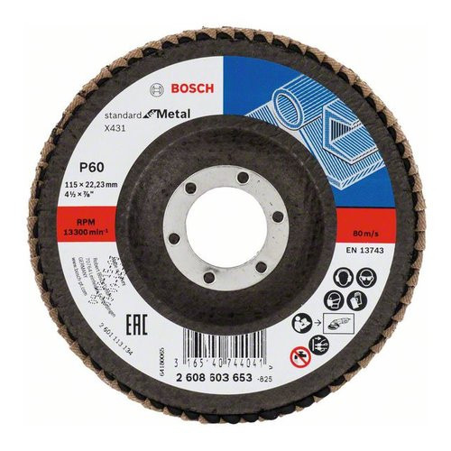 Disco lamellare smerigliatrice Bosch 2608603653