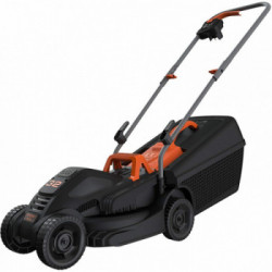 Black+Decker BEMW351-QS - Rasaerba 1000 W, Larghezza Taglio 32 cm, 3 Altezze Taglio 20-40-60 mm, Capacità Cesto 30 Lt.