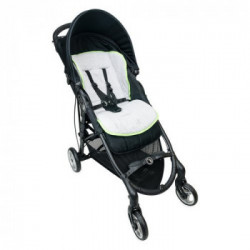 Baby Idea -Materassino Passeggino Grigio Verde 3093V 