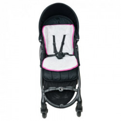 Baby Idea -Materassino Passeggino Grigio Fuxia 3093F 