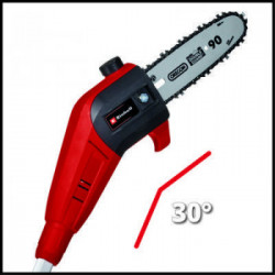 Einhell GC-LC 18/20 Li T-Solo - Svettatoio a Batteria, Lunghezza Taglio 195 mm, Caricabatteria NON Incluso, Codice 3410581