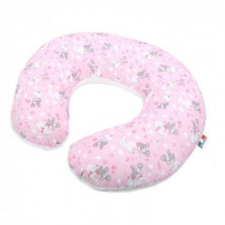 Baby Idea - Cuscino Allattamento KIKKA Elefanti Rosa 5802/ERS