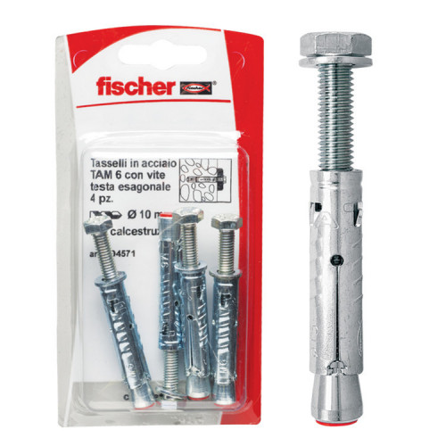 FISCHER TAS. BLISTER TA M 6 S/10 K