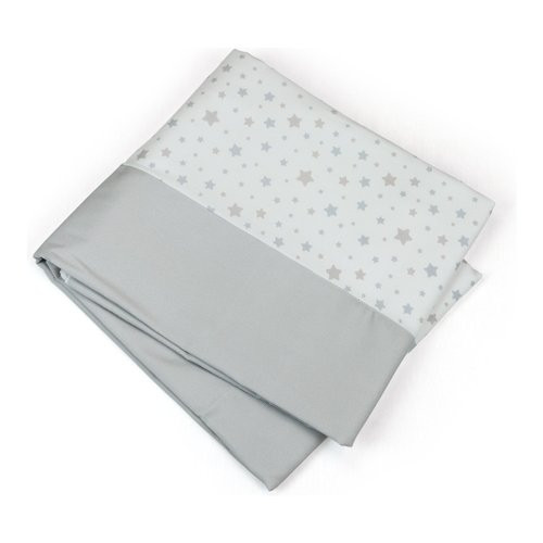 Baby Idea - Copripiumino Lettino Stelle Grigio...