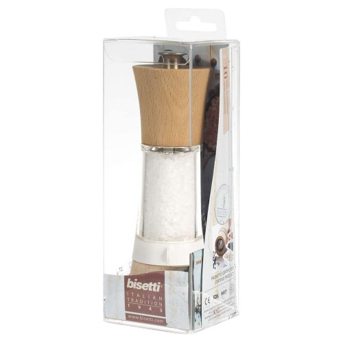 Bisetti, Macina Sale, Acrilico e Legno, 18 cm