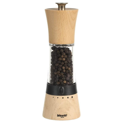 Bisetti, Macina Pepe, Acrilico e Legno, 18 cm