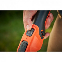 Black+Decker BCSTE636L1-QW - Tagliabordi a Batteria, 36 V, 2,5 Ah, Taglio 33 cm, Filo Nylon 1,6 mm, Manico Telescopico