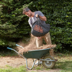 Black+Decker BCBLV3625L1-QW - Soffiatore a Batteria 3-in-1 36V, 2,5 Ah, 270 Km/h, Volume Aspirazione 8.8 m³/min