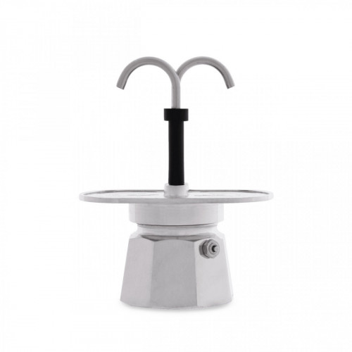 Bialetti Mini Express Moka 0,09 L Acciaio...