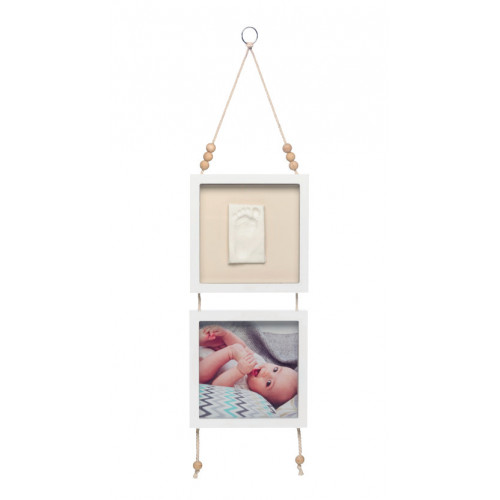 Baby Art Cornice con Foto e Kit Impronte Neonato