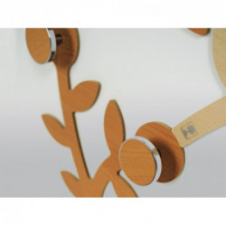 Foppapedretti Appendialbero - Appendiabiti da Parete, 3 Ganci, Bianco