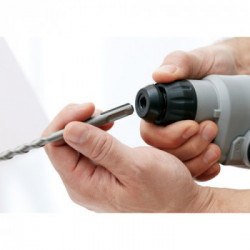 Black Decker BDC900E2K - Trapano/Tassellatore 18V SDS, 2.5 Ah, Litio, 2 Batterie, Mandrino a cremagliera, in Valigetta