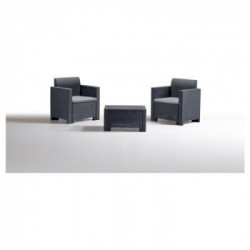 Bica Set 3pz.Nebraska Terrace Antr.c/c.9073.4