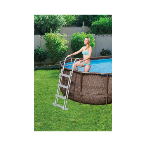 Bestway Power Steel Swim Vista Piscina Fuori...