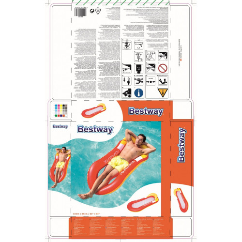 Bestway 43103 galleggiante da piscina e da...