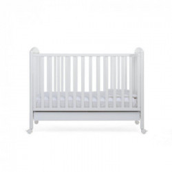 Foppapedretti Lucy - Lettino con Spondine Regolabili, Bianco