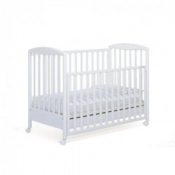 Foppapedretti Lucy - Lettino con Spondine Regolabili, Bianco