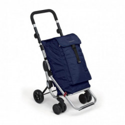 Foppapedretti 9702001400 Go Up - Carrello Portaspesa, 48x40xh 110 cm, Navy