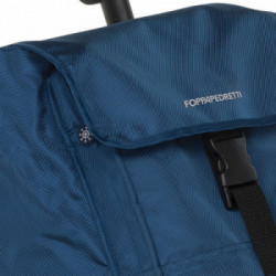 Foppapedretti 9702001400 Go Up - Carrello Portaspesa, 48x40xh 110 cm, Navy